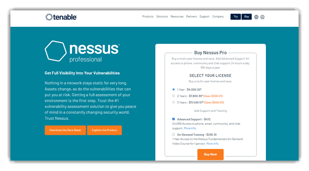 Nessus Professional