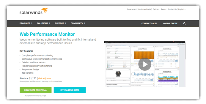 Web Performance Monitor