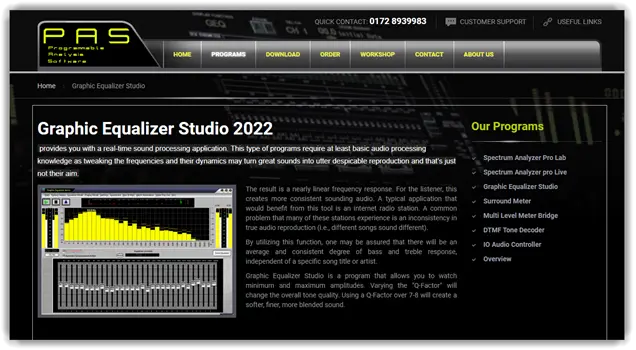 Graphic Equalizer Studio