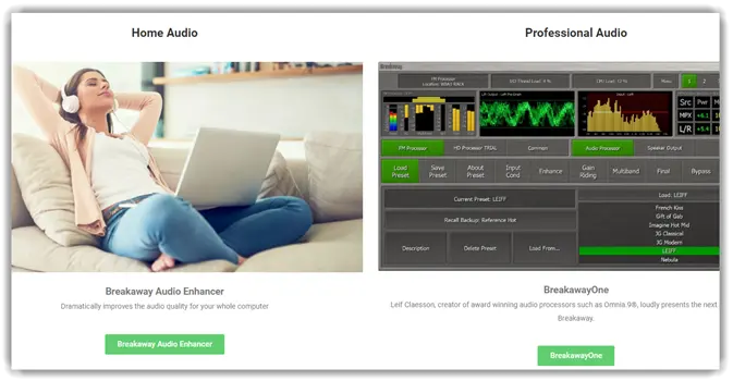 Breakaway Audio Enhancer