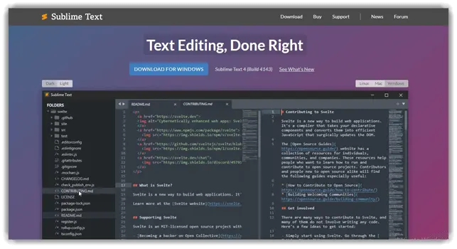 Sublime Text