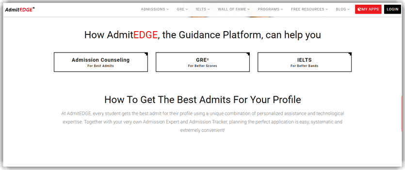 AdmitEDGE