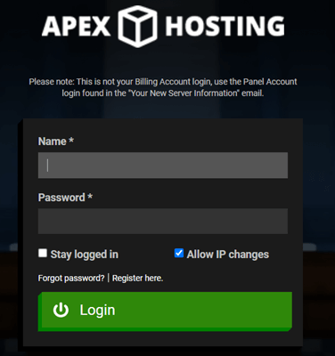How to Install Apex Hosting