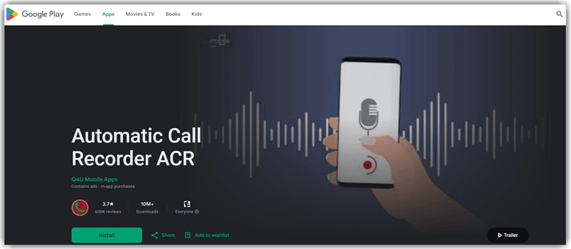 Automatic Call Recorder