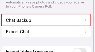 Backup With iCloud On IOS Devices