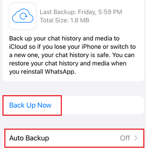 Backup With iCloud On IOS Devices