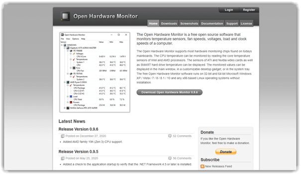 Open Hardware Monitor