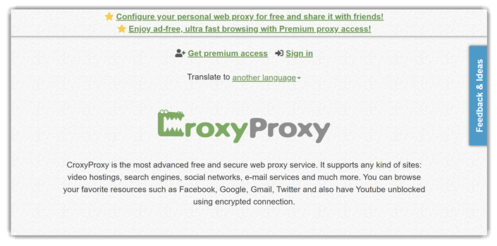 CroxyProxy