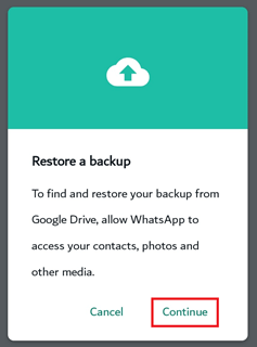 Recover Deleted Messages on WhatsApp from Google Drive