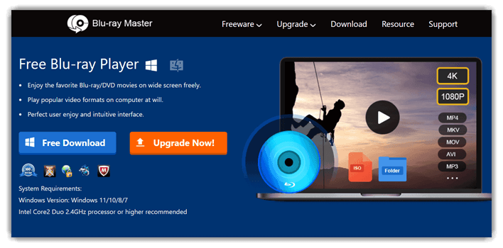 Blu-ray Master Free DVD Player
