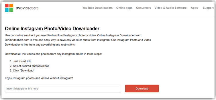 Free Instagram Download