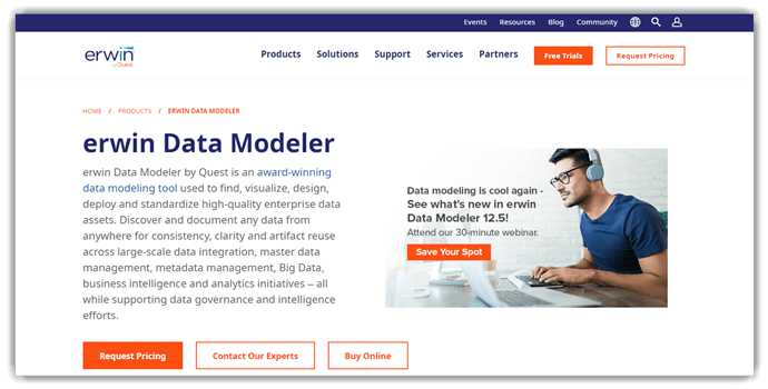 Erwin Data Modeler