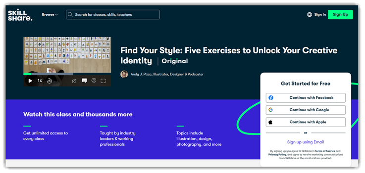 Find Your Style: Five Exercises