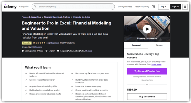 Beginner to Pro in Excel