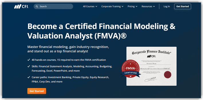 Become a Certified Financial Modeling & Valuation Analyst