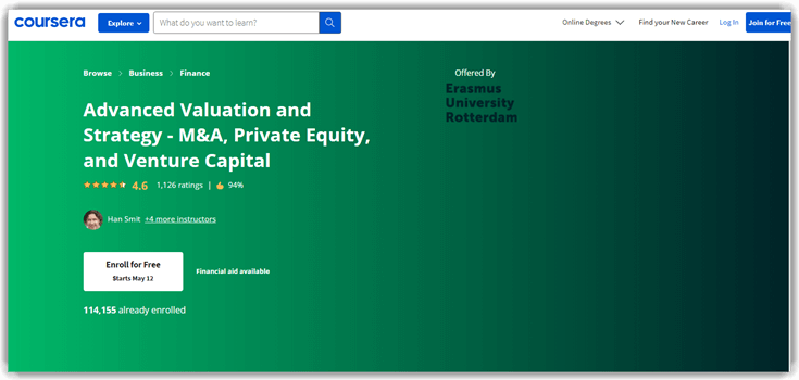 Advanced Valuation and Strategy