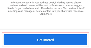 Synchronize Your Contact List to Your Facebook Profile