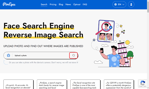 Searching Social Networks by Profile Photo