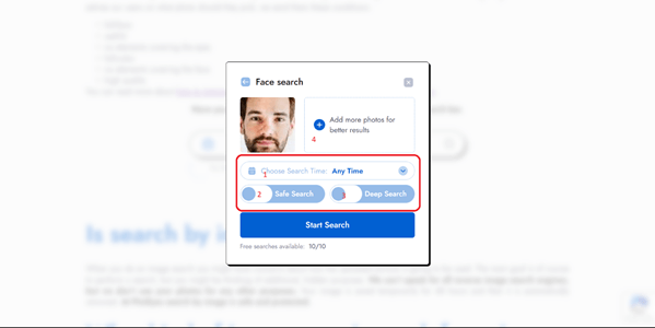 Searching Social Networks by Profile Photo