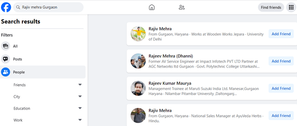 Find Someone’s Address for Free using Social Media