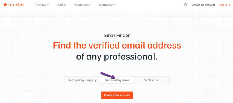 Find Email on Facebook Using Hunter