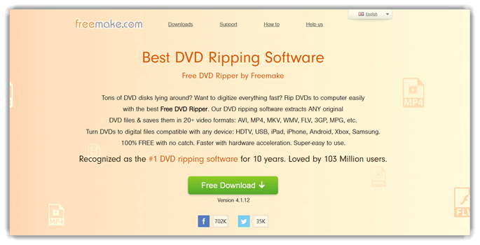 Freemake DVD Ripping Software