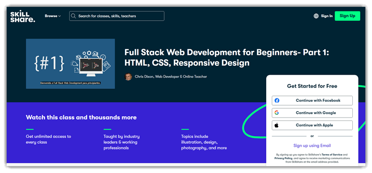 Full Stack Web Development for Beginners