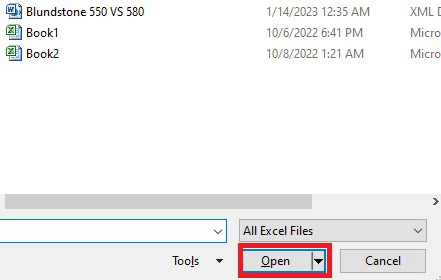 View XML files using Excel
