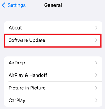 Check For Operating System Update