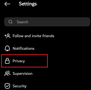 Switch on & off the Activity Status of Instagram