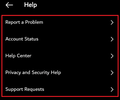 Contact Instagram Support for Help