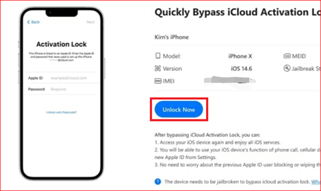 Use iCloud Activation Lock Removal Tools: Dr.Fone