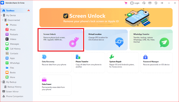 Use iCloud Activation Lock Removal Tools: Dr.Fone