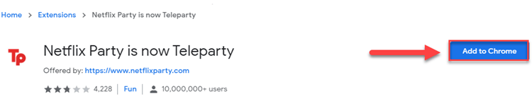 How to use NetFlix TeleParty