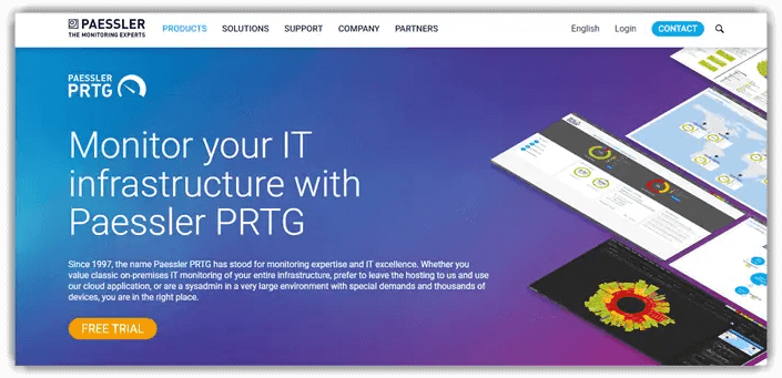 Paessler PRTG Bandwidth Monitor