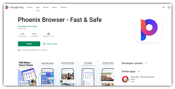 Phoenix Browser