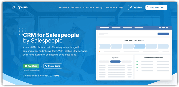 PipelineDeals CRM
