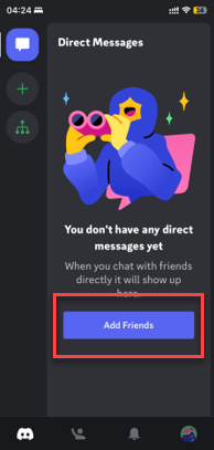 play music on Discord on Mobile