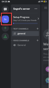 play music on Discord on Mobile