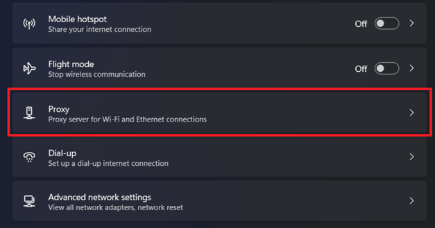 Try a Third-Party Proxy Manager