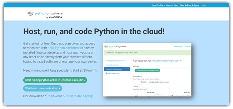 Python Anywhere
