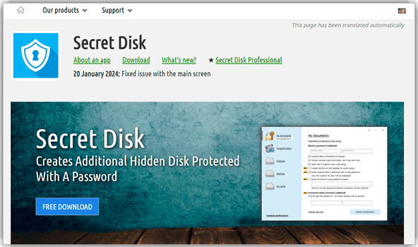 Secret Disk