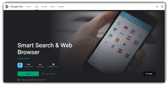 Smart Search and Web Browser