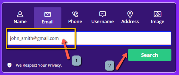 Find Social Media Profiles By Email Using Social Catfish