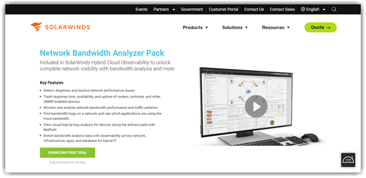 Network Bandwidth Analyzer