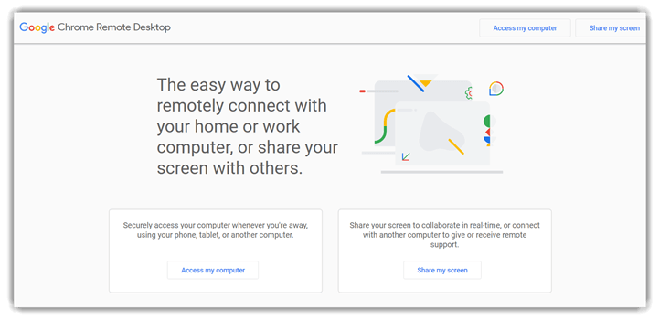 Chrome Remote Desktop