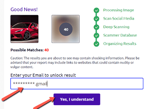 Reverse Image Search for Twitter Using Social Catfish