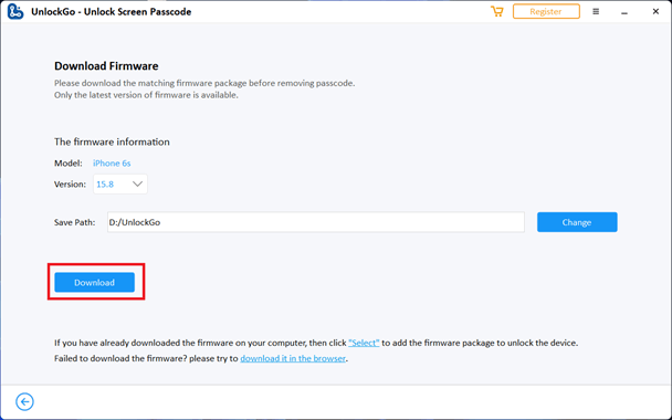 Unlock iPhone Without Passcode with UnlockGo