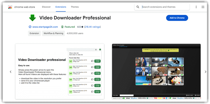 Video Downloader professional