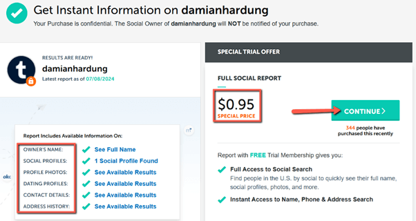 Look up Individual Using Spokeo